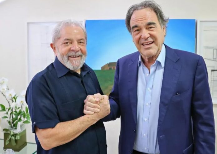 Lula e Oliver Stone