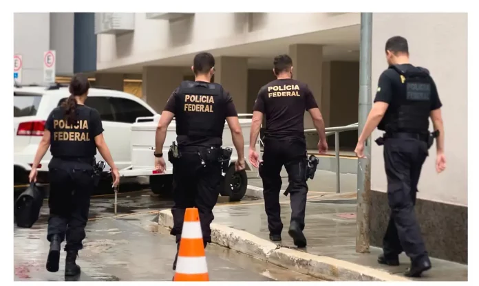 Polícia Federal em atividade